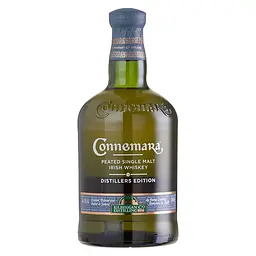 Віскі Connemara Distillers Edition Peated Single Malt Irish Whiskey 43% 0.7 л + 2 склянки - мініатюра 2