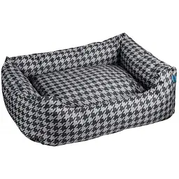 Лежак Barksi Home Гусина лапка прямокутний S 35x45 см сірий - мініатюра 2