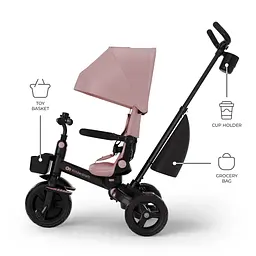 Триколісний велосипед Kinderkraft Aveo 2 Plus Pink (KRAVEO02PNK0000) - мініатюра 6