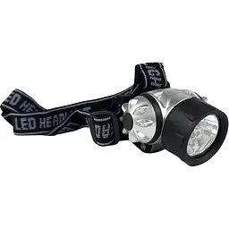 Ліхтар налобний світлодіодний Good Bike 7 LED на батарейках водозахисний (92303-IS)