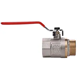 Кран кульовий прямий Q Professional 1 1/4″ ЗВ КР PN40 QP152 - мініатюра 2