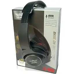 Бездротові складні навушники Lelisu LS-800A Bluetooth Black - мініатюра 5