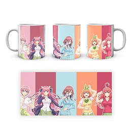 Кружка GeekLand The Quintessential Quintuplets П'ять наречених QQ 02.01 - мініатюра 4