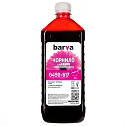 Чорнило Barva CANON GI-490 1л MAGENTA (G490-617)