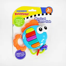 Брязкальце Daddy Baby Рибка з мелодіями та підсвічуванням 0698