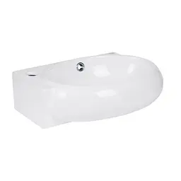 Умивальник Qtap Leo 420x280x150 White QT11111008RW, Білий - мініатюра 4