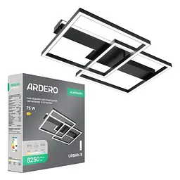 Світлодіодний накладний світильник Ardero AL6496ARD URBAN B 75Вт чорний - мініатюра 6