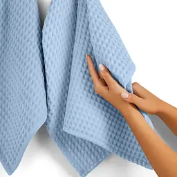 Вафельні рушники Cloud Greek Waffle CS1 2шт 75х95см/75х130см (SetTw_GreekWaffle_43Cloud75x95_43Cloud75x130) - мініатюра 5