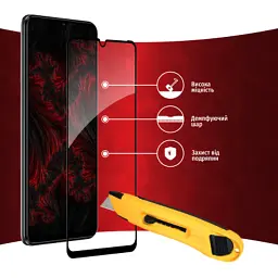 Скло захисне Intaleo Full Glue ZTE Blade V40 Vita (1283126545696) - мініатюра 4