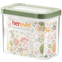 Контейнер пластиковий Herevin Storage Canister-Green-Peach 1.2 л (161212-100)