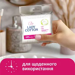 Ватні палички Lady Cotton 100 шт. - мініатюра 3