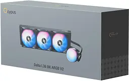 СВО Ocypus DELTA L36 BK ARGB V2 (DELTA-L36-BK3AAWNN02X-GL) - мініатюра 12