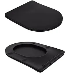 Унітаз підлоговий Qtap Scorpio Ultra Quiet з сидінням Slim Duroplast/ Soft-close/ Quick Release QT14226088AMB - мініатюра 7