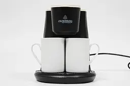 Кавоварка Crownberg CB-1568 500W Чорна з білим