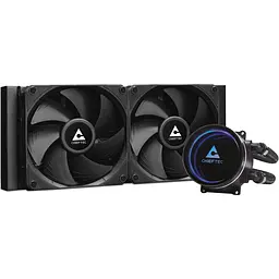 Система водяного охолодження Chieftec Iceberg 240 Dark (CLC-240-BLK) [143801] - мініатюра 1