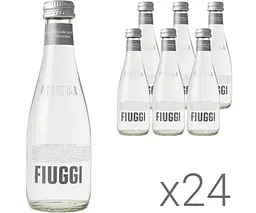 Fiuggi, 0,25 л, Вода мінеральна негазована Фьюджі, скло