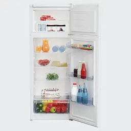 Холодильник Beko RDSU8240K20W з верхньою морозильною камерою - 146.5х54 статика 223 л А+ білий (RDSU8240K20W) - мініатюра 3