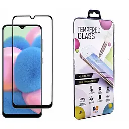 Скло захисне Drobak для Samsung Galaxy A30s (Black) (441623)