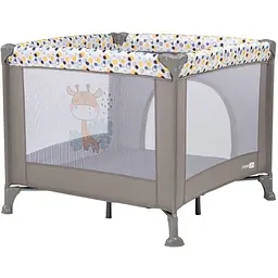 Манеж для дитини FreeON Square Жираф, grey