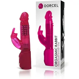 Вібратор-кролик Dorcel Orgasmic Rabbit Pink з перловим масажем - мініатюра 4