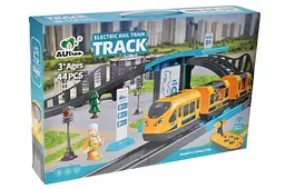 Дитяча залізниця на батареях AuTree Electric Rail Train Track AU7660, в коробці р.43x8x30 см YG Toys