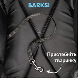 Сумка-переноска для котів і собак Barksi розмір M 45х25х25 см лимони жовта - мініатюра 4