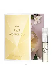 Листівка з пробним зразком парфумерна вода Avon Confidence для неї, 0,6 мл - мініатюра 1