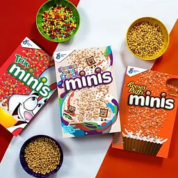 Сухий сніданок Reese's Puffs Minis Breakfast Cereal Chocolate Peanut Butter Cereal Family Size 560 g - мініатюра 2