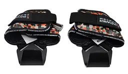 Гаки для тяги на зап'ястя Power System PS-3370 Hooks Camo Black/Red L (PS_3370_Black/Red L) - мініатюра 3