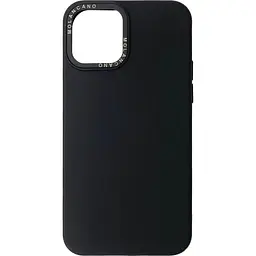 Чохол-накладка Molan Cano Silicone SF Jelly Mixxi для Apple iPhone 12 Pro Max (black) - мініатюра 2