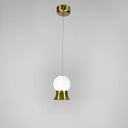 Підвісний світильник Fuji LED у золотому корпусі Line.F MJ 103/1 GD - мініатюра 9