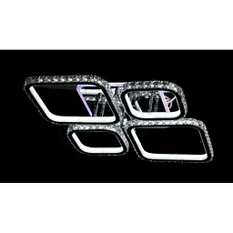 Стельова LED люстра з пультом і нічником Splendid-Ray 30-4023-06 - мініатюра 4