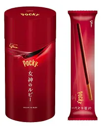 Японські палички Glico Pocky Megami No Ruby Goddess Ruby Limited Edition