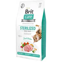 Сухий корм Brit Care Cat GF Sterilized Urinary Health для стерилізованих кішок, з куркою 7 кг (арт.171285)
