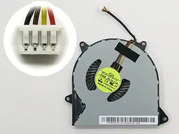 Вентилятор (кулер) для Lenovo IdeaPad 100-15IBD, 110-14IBR, 110-15ACL (DC28000CVS0, AT10E0020S0) PRC - мініатюра 2
