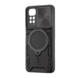 Чохол Full Protection JS Magnetic Xiaomi Redmi Note 11 (EU)/Note 11S 4G Black