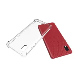 Панель BeCover Anti-Shock для Samsung Galaxy A01 Core SM-A013 Clear (705347) - мініатюра 5