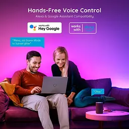 Світлодіодна стрічка Govee H618C Basic Wi-Fi + Bluetooth LED Strip Lights RGBIC 10м (H618C3D1) [136707] - мініатюра 4