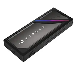 Портативний корпус ASUS для SSD ROG STRIX AIOLOS PCIe NVMe M.2 2230/2242/2260/2280 USB Type-C 3.2 Gen 2x2 ARGB чорний - мініатюра 5