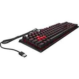 Клавіатура HP Omen Encoder Cherry MX Red Black [6YW76AA] [94504] - мініатюра 2