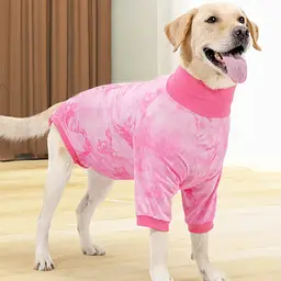Піжама/попона для собак Derby Professional Dog Recovery Suit, Pink, 3XL - мініатюра 2
