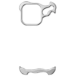 Чохол Minimalist Metal Bumper для Apple iPhone 17 Pro (6.3) Silver - мініатюра 2