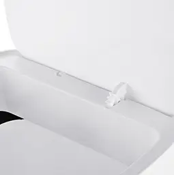 Відро для сміття Mixxus Wave-TC0212 White сенсорне прямокутне 12 л білий (MI8403) - мініатюра 5