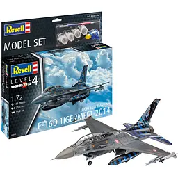 Збірна модель Revell Набір Літак F-16D Tigermeet 2014 рівень 4 масштаб 1:72, 130 деталей (RVL-63844) - мініатюра 9