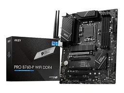 Материнська плата MSI PRO B760-P WIFI DDR4 - мініатюра 1