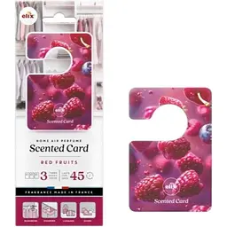 Ароматизуюча картка для гардеробу Elix Red Fruits 3 шт.