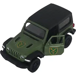 Машинка TechnoDrive серії Шеврони Героїв JEEP WRANGLER RUBICON "ОК "ПІВНІЧ"" - мініатюра 7