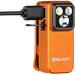 Ліхтар Olight Oclip Pro Orange - мініатюра 2
