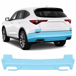 Антигравійна захисна бронеплівка за лекалами для Acura MDX YD4 2022 - задній бампер