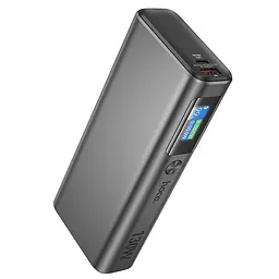 Портативний ЗП Power Bank Hoco Q17B Electric 130W 20000 mAh Space Gray